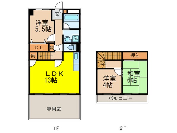 ハイムシンコ－の物件間取画像